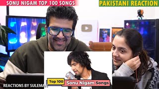 Pakistani Couple Reacts To Sonu Nigam Top 100 Songs  Hindi Songs  Randomly Placed [upl. by Etnovert]