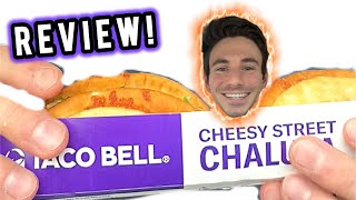 NEW Taco Bell Cheesy Street Chalupas amp Jalapeño Ranch Nacho Fries Review [upl. by Aneeuq329]