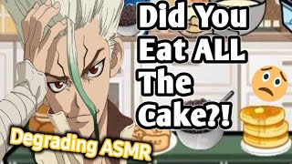 DID YOU EAT ALL THE CAKE  ASMR YOURE SO FAT  DEGRADING DADDY  MAD DADDY [upl. by Jutta245]