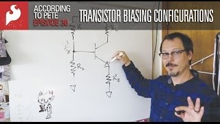 SparkFun According to Pete  36 Transistor Biasing Configurations [upl. by Atinor]