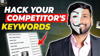 Free Tool To Find Top Keywords Of Your Competitors  Amazon fba India [upl. by Vogel]