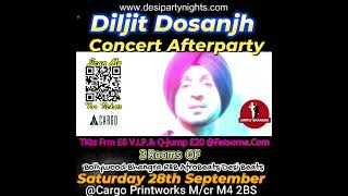 Diljit Dosanjh Afterparty Manchester Sept 28th 2024 [upl. by Isma897]