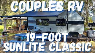 Travel Trailer Sunlite Classic 18RD Rv Walkthrough  Rv Tour Sunset Park RV  S5E106 [upl. by Audri]