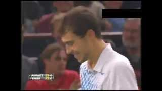 jerzy Janowicz najszybszy służyć Fastest Serve Ever 242KMH [upl. by Portwin471]