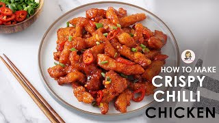 The Best Crispy Chilli Chicken Recipe  Spicy Chilli Chicken [upl. by Eletnahc427]