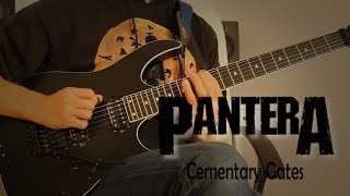 Pantera  Cemetary Gates Guitar Cover [upl. by Bernardo]