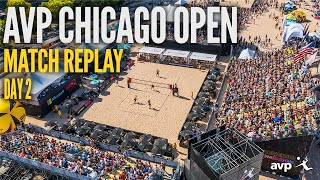 DenaburgKraft vs HodelYork  2024 AVP Chicago Open  Saturday  Court 2 [upl. by Ecirahc]