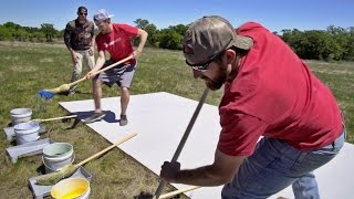 Giant Pictionary Battle  Dude Perfect [upl. by Solracnauj]