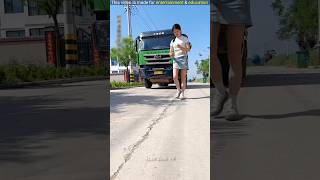 जापान में नए ट्रक ड्राइवरों के लिऐ कठीन टेस्ट होता है 🚚😱 shorts viralvideo shortsvideo [upl. by Berfield171]