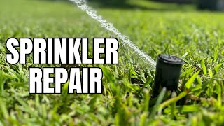 How to Repair a Sprinkler Pipe [upl. by Otsirave]