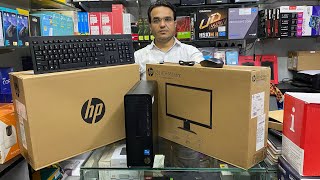 HP Branded Desktop Unboxing  Core i3 12th Gen with 8GB RAM 512GB SSD Windows 11 and Office 2021 [upl. by Gnok]