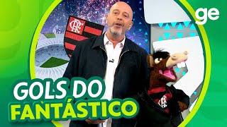 GOLS DO FANTÁSTICO🐴⚽GOLEADA E LIDERANÇA DO FLAMENGO NA 7ª RODADA DO BRASILEIRÃO  geglobo [upl. by Leuqer]