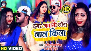 Dharmendra Nirmaliya Maithili Video 2024  हमर जवानी छौरा लाल किला  Hamar Jawani Chhora Lal Kila [upl. by Cony]