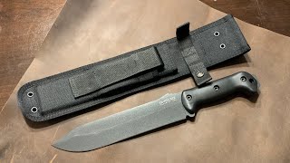 Kabar Becker BK9 Review The Ultimate BushcraftSurvival Knife [upl. by Cooley]