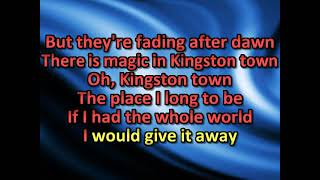 Karaoke UB40 Kingston Town Remix [upl. by Tarttan]