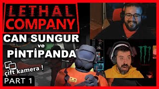 Can Sungur Pintipanda ile LETHAL COMPANY  Çift Kamera  Part 01 [upl. by Sasnett]