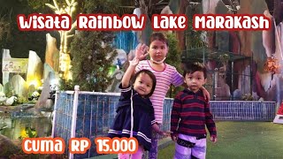 Wisata Rainbow Lake Marakash  Danau Marakash Pondok Ungu Bekasi [upl. by Esidnac]