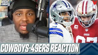 Reaction to Dak Prescott amp Cowboys loss to Nick Bosa amp 49ers  Voch Lombardi Live [upl. by Nosinned]