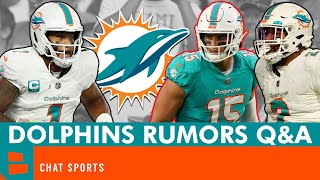 Greg Van Roten SIGNING With The Dolphins Extend Jaelan Phillips Dolphins Rumors Mailbag [upl. by Kinney353]