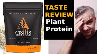 Asitis Pea Protein Taste Review I 28gms Protein I plant base protein [upl. by Frear132]