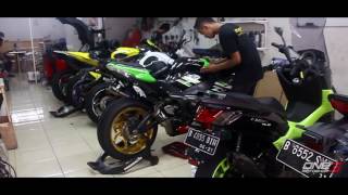 PROJECT BIKE  Kawasaki ZX10R15  One3 Motoshop [upl. by Dnomra]