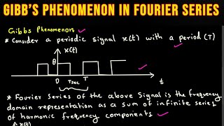 Gibbs Phenomenon in Fourier Series [upl. by Kurtz]