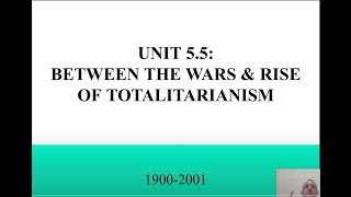 NY Global History Regents Unit 55 Rise of Totalitarianism after WWI [upl. by Dietsche]