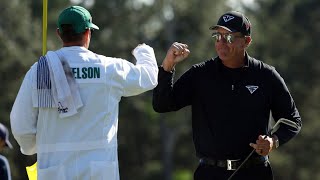 Phil Mickelson tabs new caddy for The Masters remainder of LIV Golf season [upl. by Annoid]