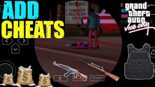 How To Add Cheats In GTA Vice city Stories in PPSSPP in Hindi 2024 [upl. by Dryden]