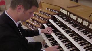 JS BachMDupré Sinfonia Cantata 29  Olivier Penin Orgue Ste Clotilde Paris [upl. by Nivert40]