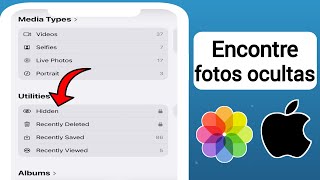 Como encontrar fotos ocultas no iPhone iOS 18 [upl. by Sion872]