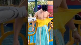 Trai đẹp 6 múi cosplay bị fan cuồng tấn công 🤣 cosplay traideptiktok boy short [upl. by Sailesh]