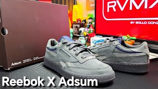 Reebok Club C Revenge Vintage X Adsum quotConcretequot [upl. by Aisile]