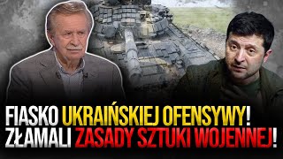 Fiasko ukraińskiej ofensywy Gen Komornicki Złamali zasady sztuki wojennej To się nie mogło udać [upl. by Atirehc]