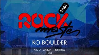 ROCK MASTER 2024  KO Boulder [upl. by Greeson]