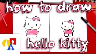 How To Draw Hello Kitty New Lesson With Color [upl. by Adeline]