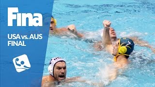 USA vs AUS  Highlights  Final  2016 FINA Mens Water Polo World League [upl. by Rosalyn]