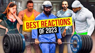 BEST REACTIONS of ANATOLY  Elite Powerlifter Pretended to be a CLEANER in Gym Prank [upl. by Jorrie]