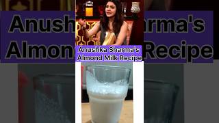 अनुष्काची रेसीपी  almond milk  supportfoodviralanushkasharmarecipeyoutubeshortsshortsfood [upl. by Leirej534]