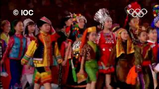 Incredible Highlights  Beijing 2008 Olympics  Opening Ceremony [upl. by Steinway]