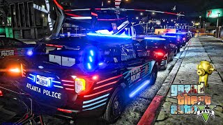 Playing GTA 5 As A POLICE OFFICER Gang Unit Patrol🔥🔥🔥 GTA 5 Lspdfr Mod 4K [upl. by Merriott]