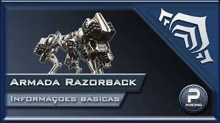 Warframe  Evento Armada Razorback [upl. by Dorelia394]