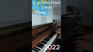 Top 6 most overplayed songs on piano piano jvke scottjoplin smb Yiruma pianocover [upl. by Tillinger]