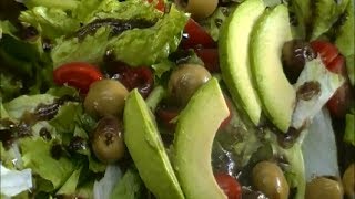 Ensalada con rica vinagreta de balsámico RecetasdeLuzMa [upl. by Qifar104]