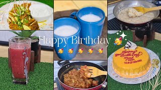 Birthday vlog  aj to karahi bna li  aa gae ayk new affective tip k sath [upl. by Nilo]