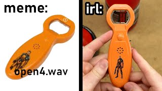 I Made The HalfLife Bottle Opener Real [upl. by Inoy]