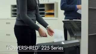 Fellowes® Powershred® 225Ci Series Shredder [upl. by Larentia]