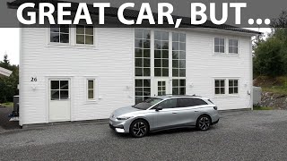 VW ID7 Tourer Pro family trip to Lillehammer Part 2 [upl. by Yhtomit]