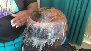 How to cover a large bald spot Alopecia Extensions [upl. by Phi]