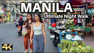 Ultimate Street Walk in Sampaloc Manila Philippines 4K [upl. by Kandy440]